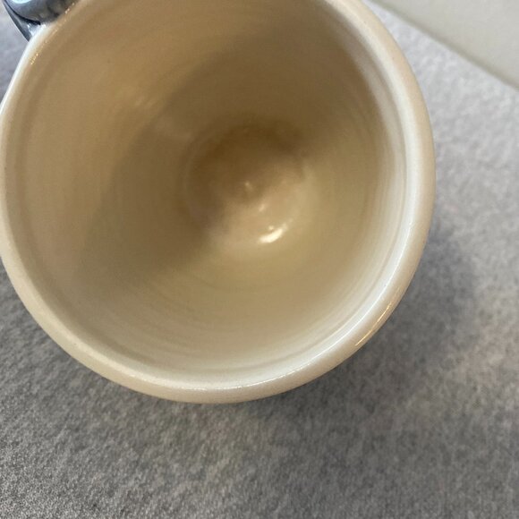 Artisan Blue Aries Zodiac Theme Ceramic Embossed Coffee Mug - Picture 6 of 8